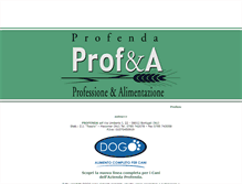 Tablet Screenshot of profenda.it